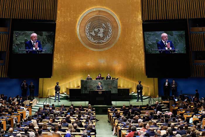 Lula denunció sanciones, injerencia y ataques extrajudiciales en la Asamblea General de la ONU
